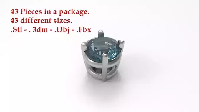 Jewelry Prong Head Set Package 091