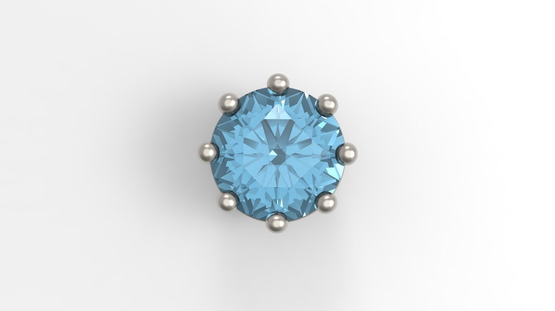 Jewelry Prong Head Set Package 113 3D print model_2