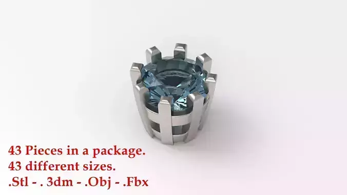 Jewelry Prong Head Set Package 116