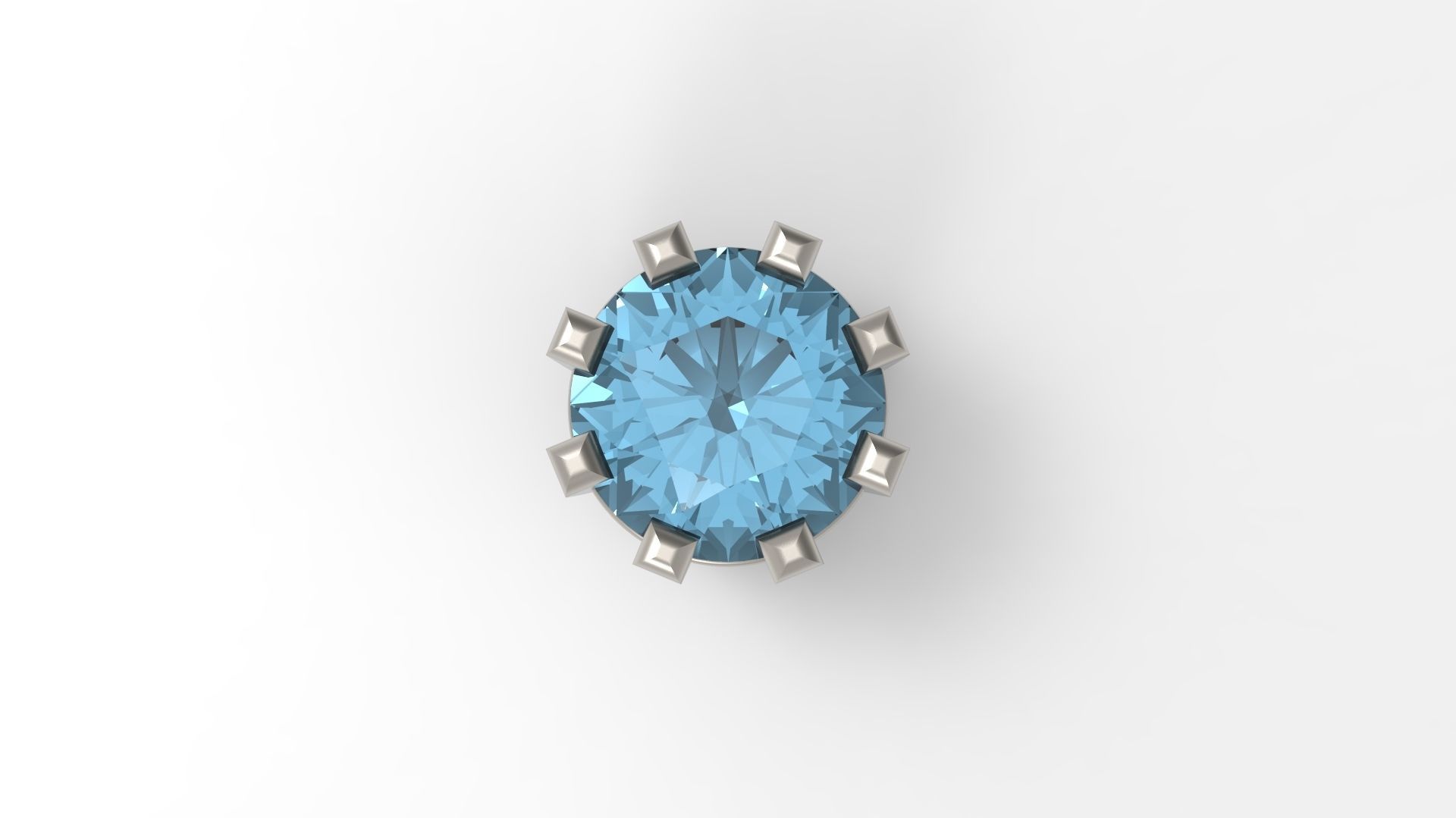 Jewelry Prong Head Set Package 116 3D print model_2