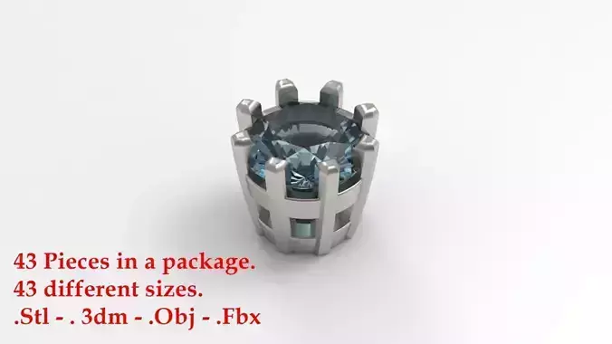 Jewelry Prong Head Set Package 119