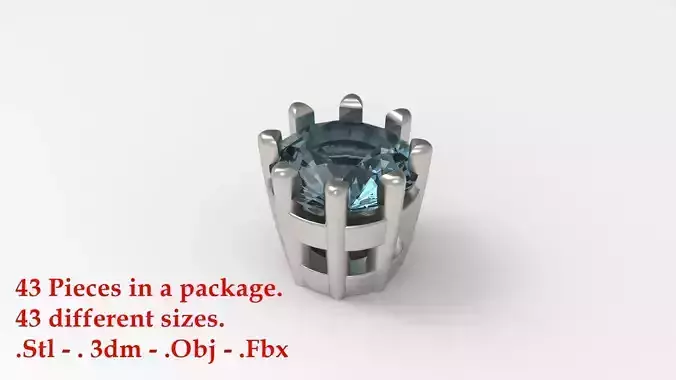 Jewelry Prong Head Set Package 122