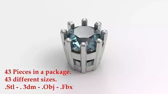 Jewelry Prong Head Set Package 125