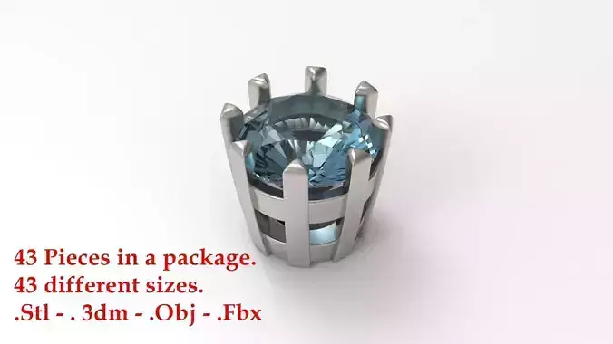 Jewelry Prong Head Set Package 128