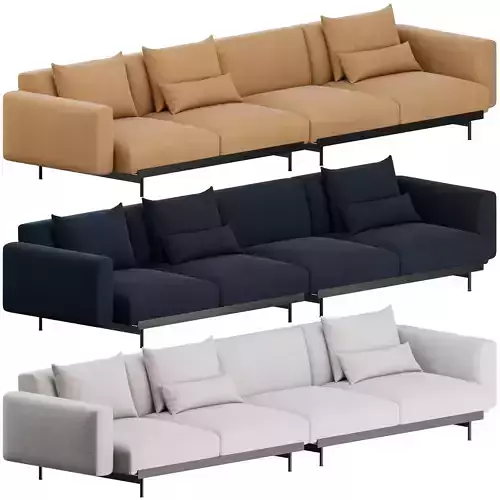 IN SITU 4 Seater Sofa by Muuto
