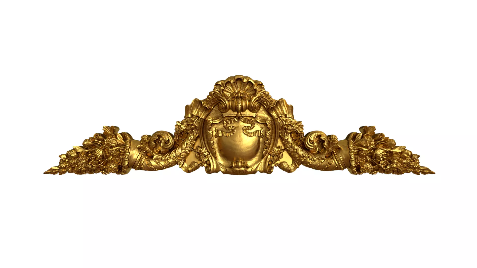 Classic decor ornament v-3D model 62 3D model_0