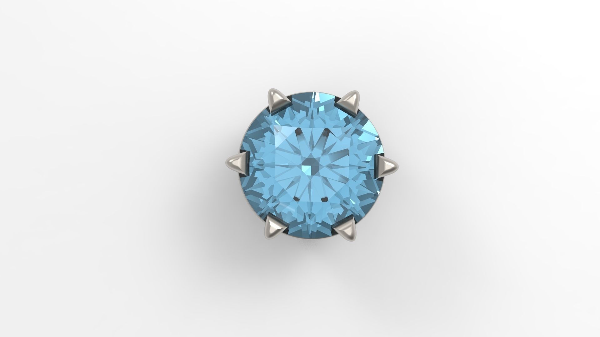 Jewelry Prong Head Set Package 130 3D print model_2