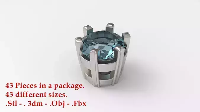 Jewelry Prong Head Set Package 133