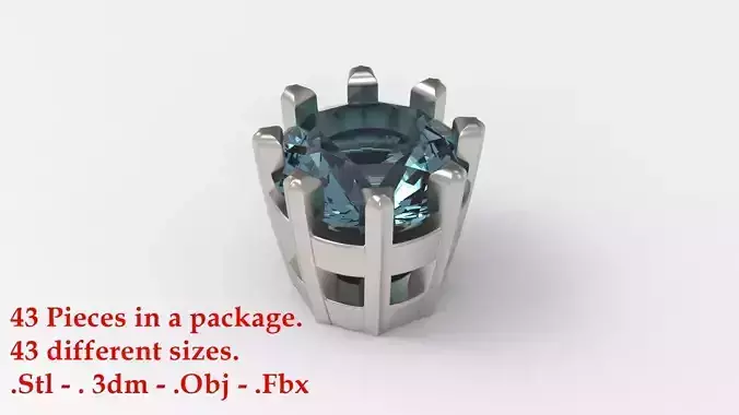 Jewelry Prong Head Set Package 137