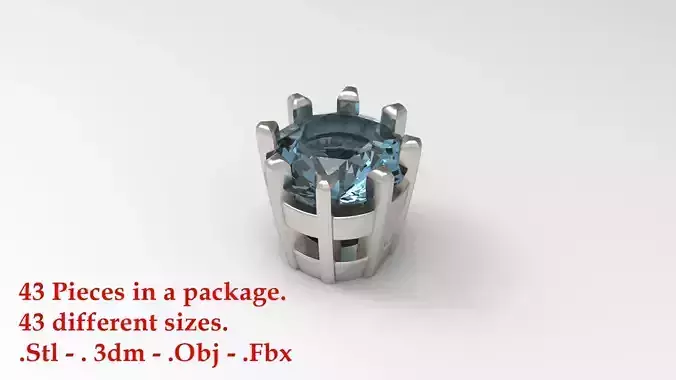 Jewelry Prong Head Set Package 146