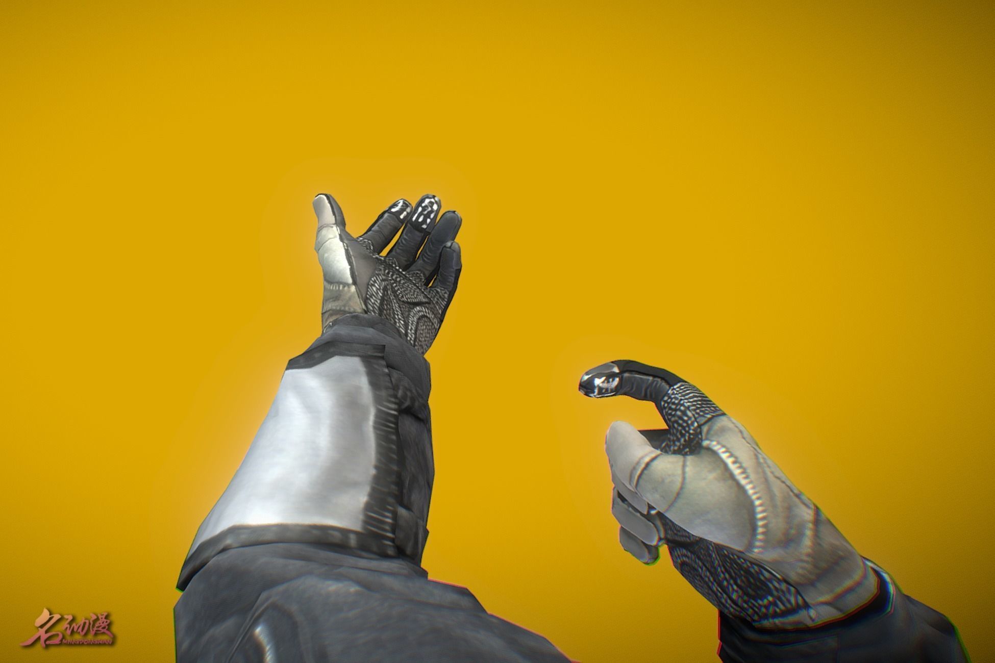 FPS Arms Soldier 1 Low-poly 3D model_1