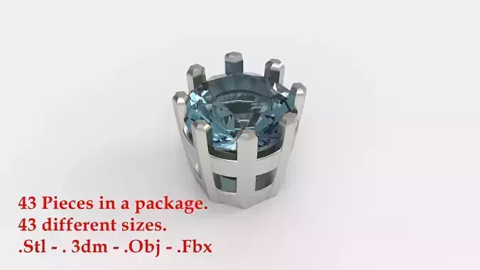 Jewelry Prong Head Set Package 152