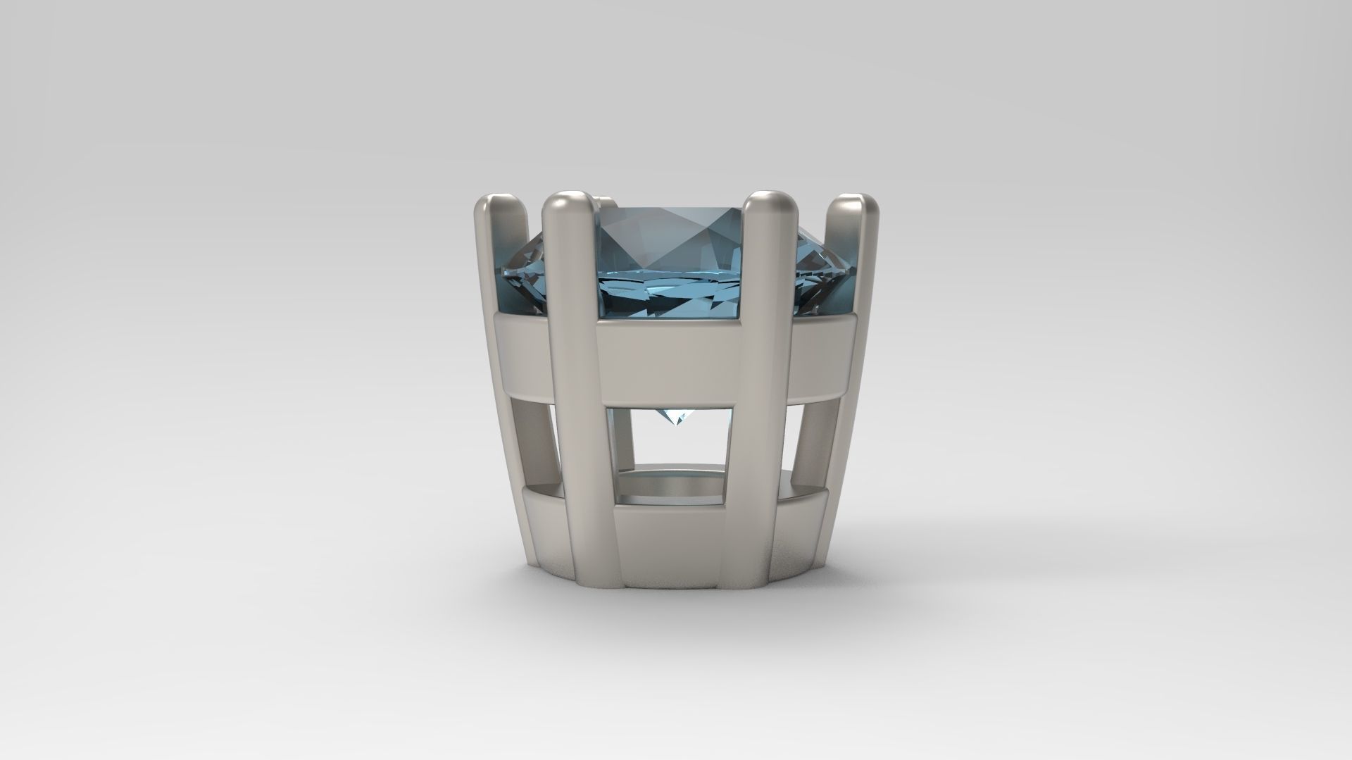 Jewelry Prong Head Set Package 154 3D print model_3