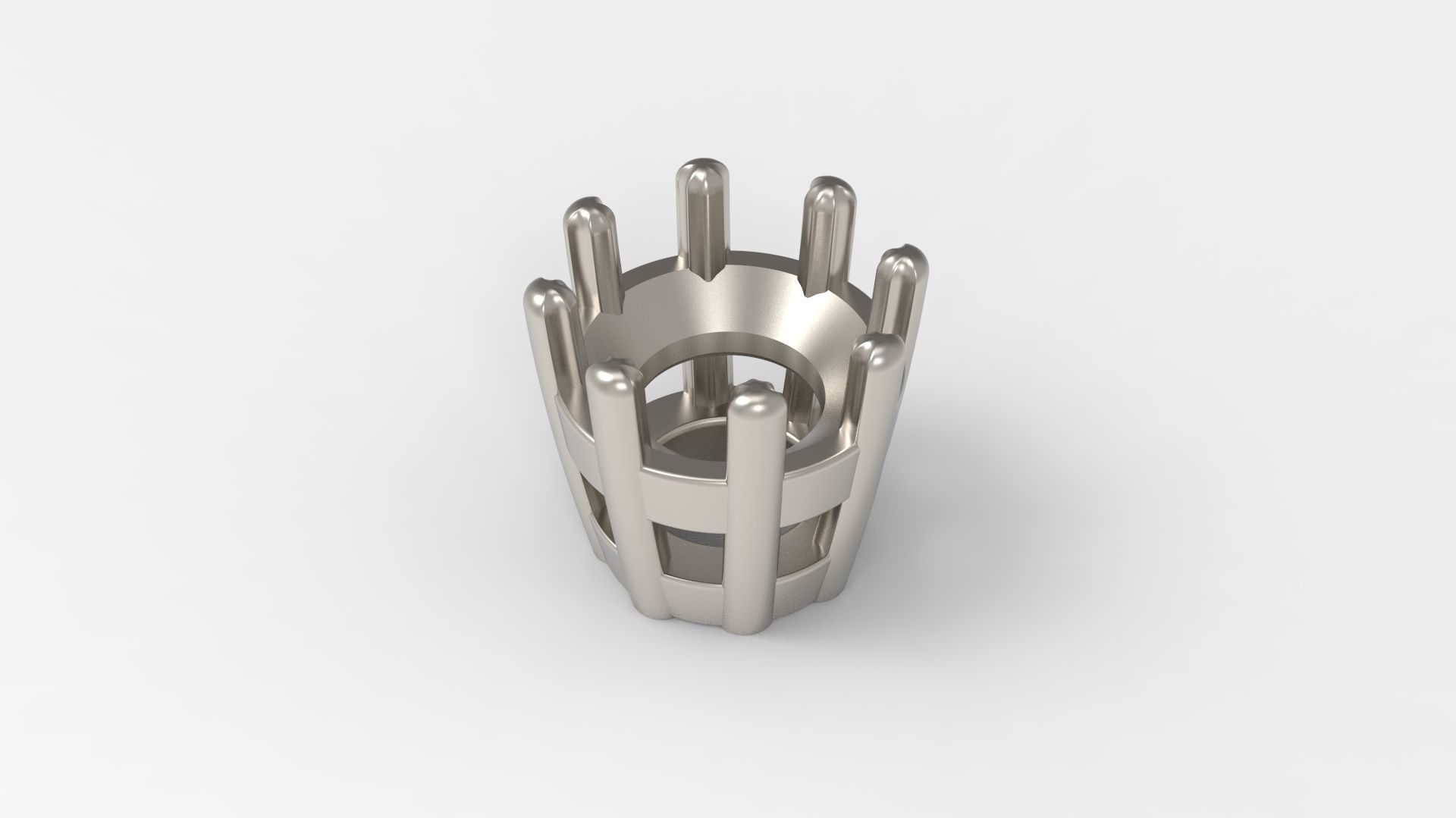 Jewelry Prong Head Set Package 158 3D print model_5