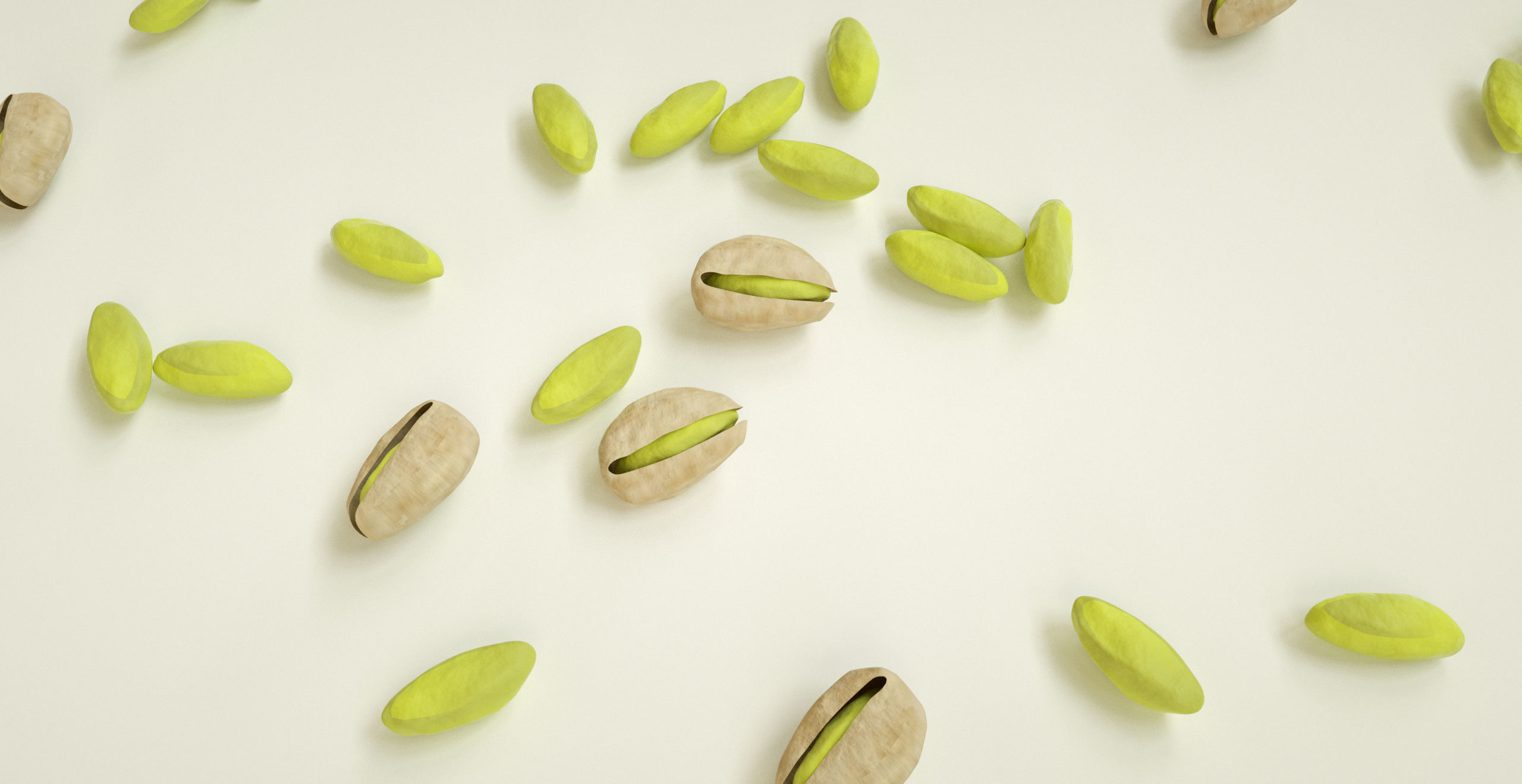 Pistachio Realistic 3D model pistachios 3D model_1
