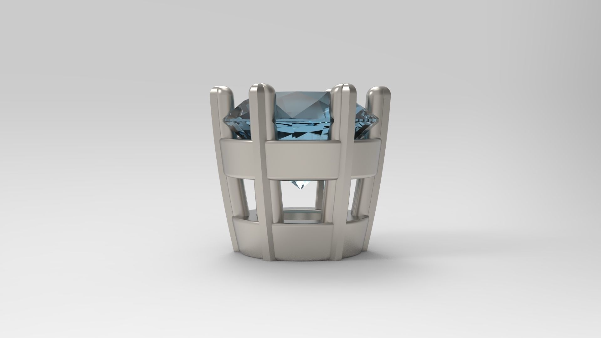 Jewelry Prong Head Set Package 160 3D print model_3