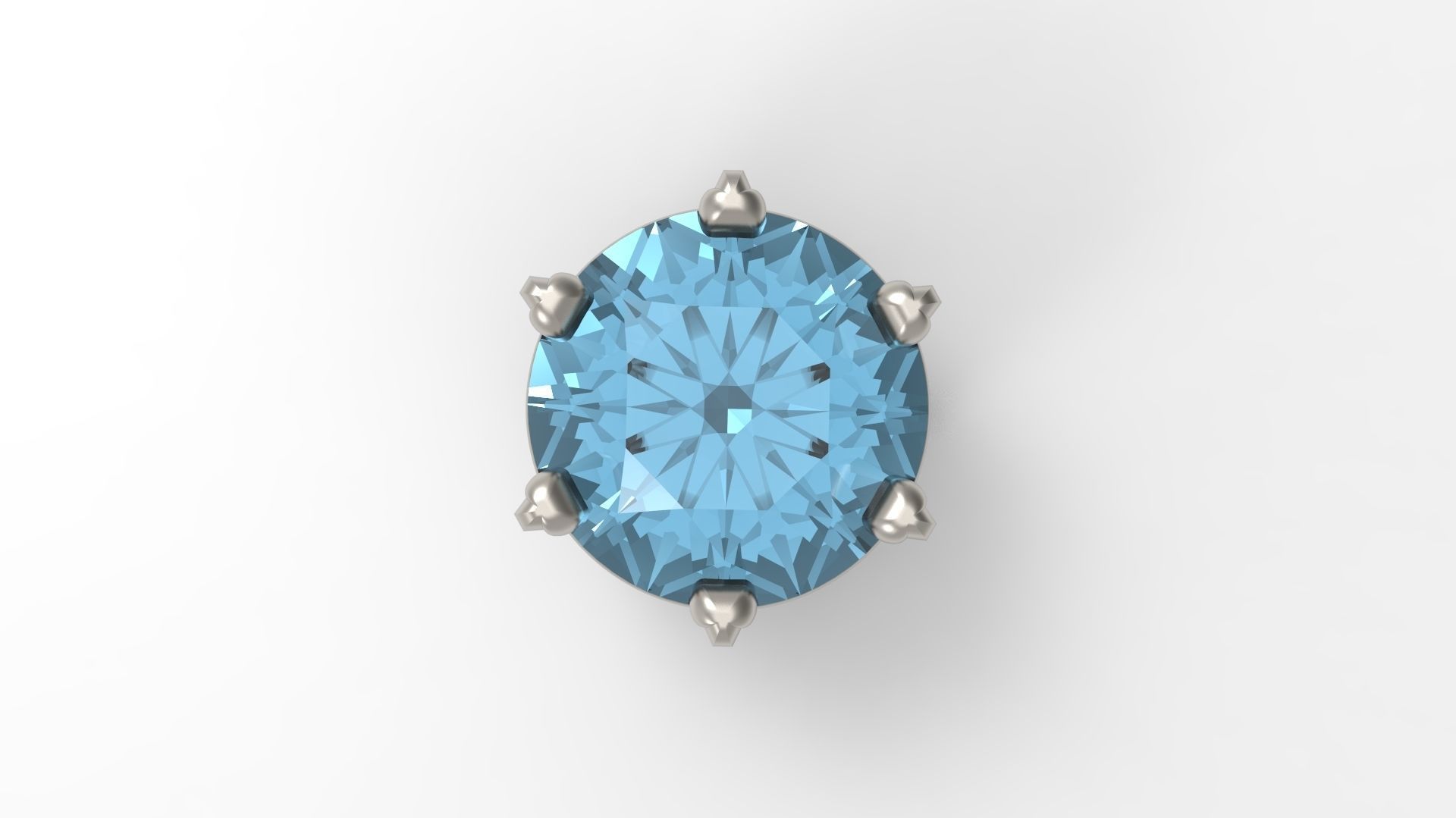 Jewelry Prong Head Set Package 160 3D print model_2