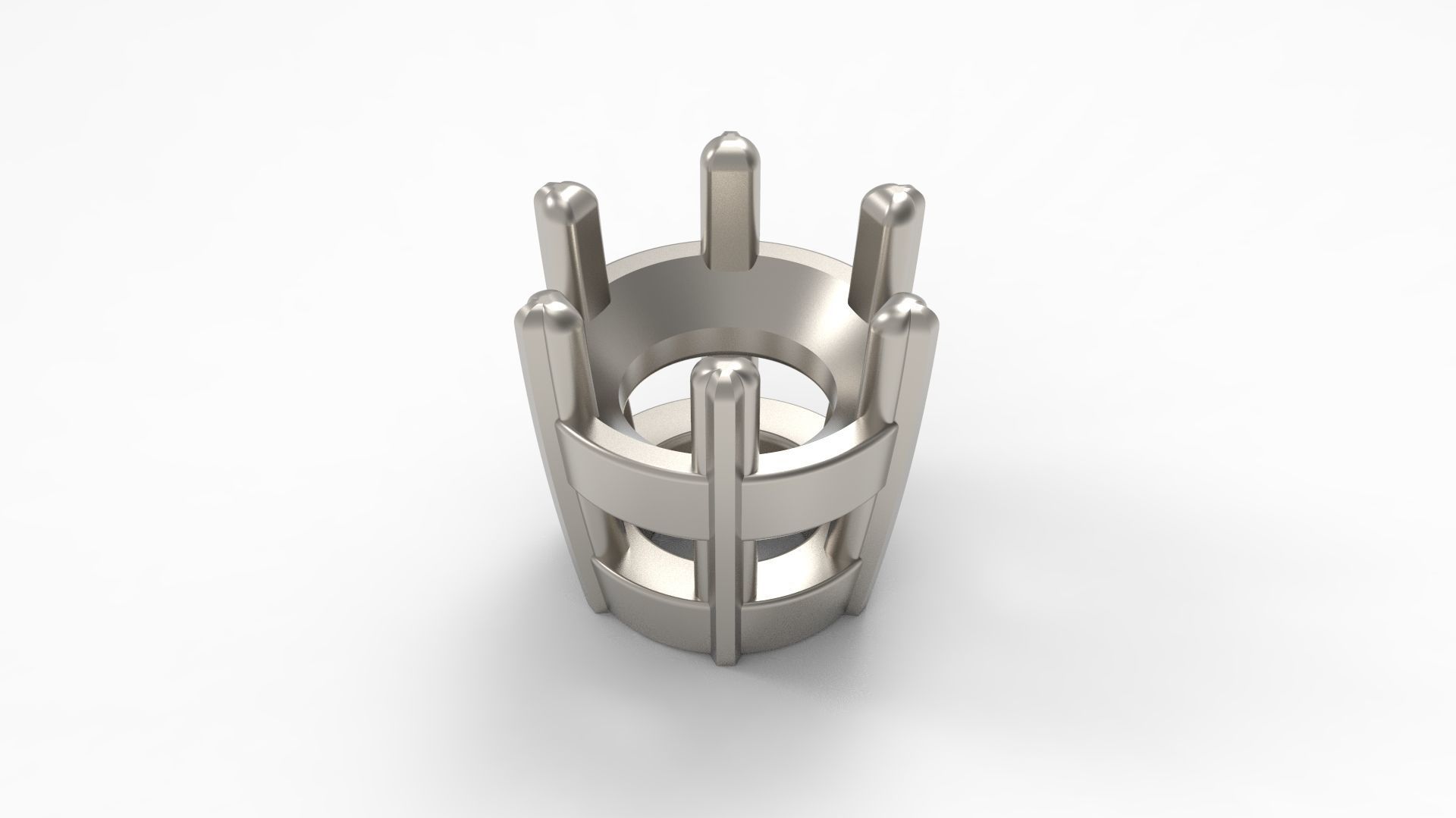 Jewelry Prong Head Set Package 160 3D print model_5