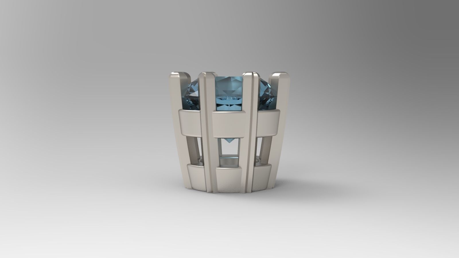 Jewelry Prong Head Set Package 164 3D print model_3