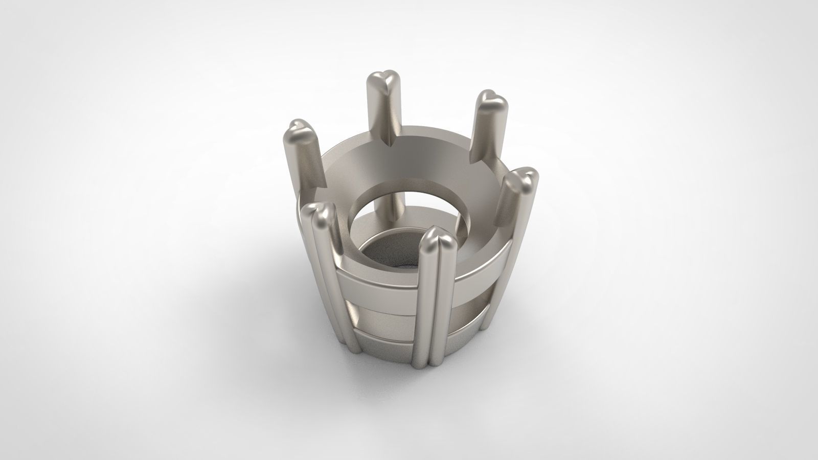 Jewelry Prong Head Set Package 172 3D print model_5