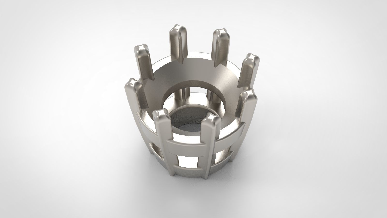 Jewelry Prong Head Set Package 179 3D print model_5