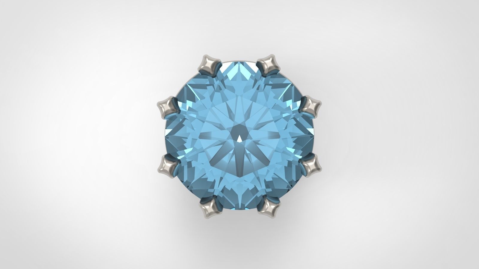 Jewelry Prong Head Set Package 179 3D print model_2