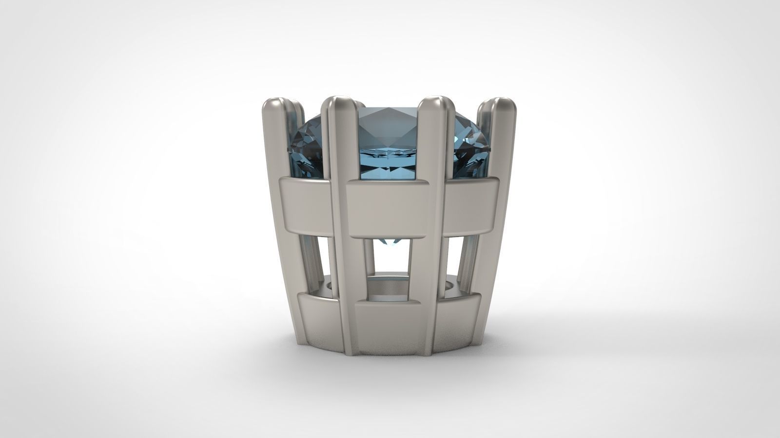 Jewelry Prong Head Set Package 179 3D print model_3