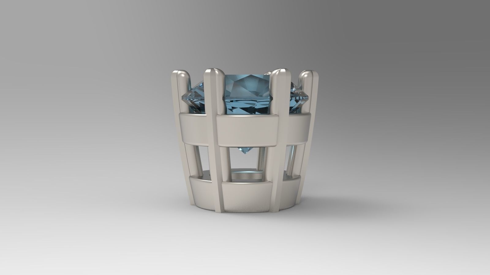 Jewelry Prong Head Set Package 187 3D print model_3