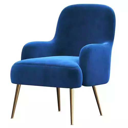 Blue Armchaair