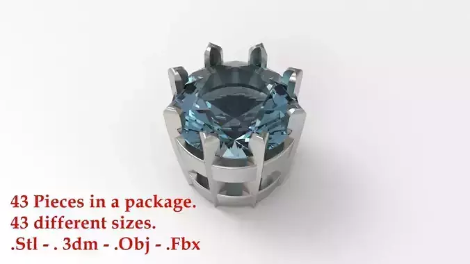 Jewelry Prong Head Set Package 191