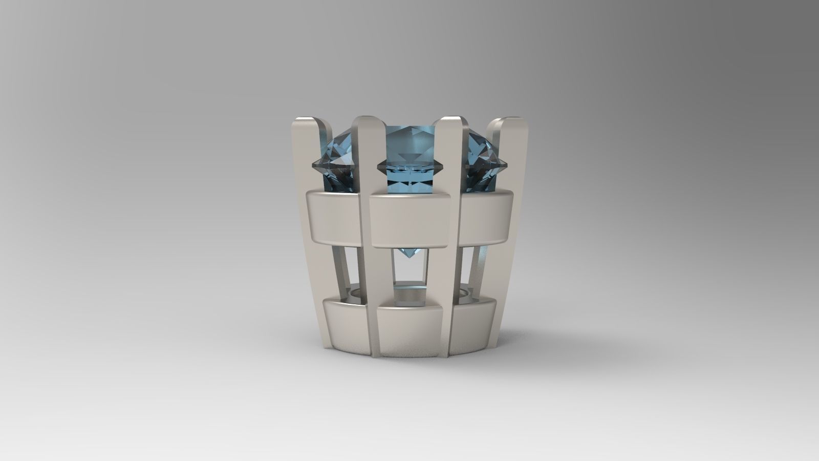 Jewelry Prong Head Set Package 191 3D print model_3