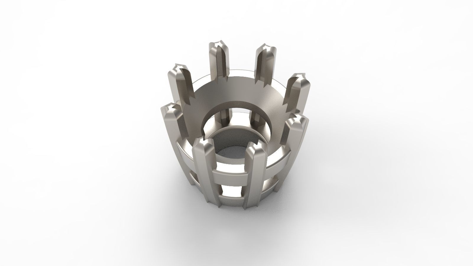 Jewelry Prong Head Set Package 197 3D print model_5