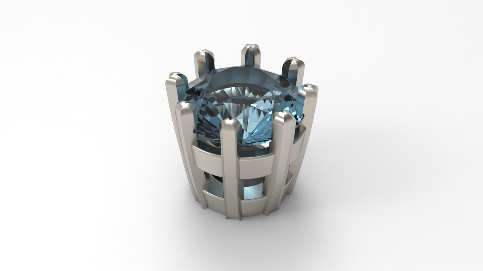 Jewelry Prong Head Set Package 197 3D print model_1