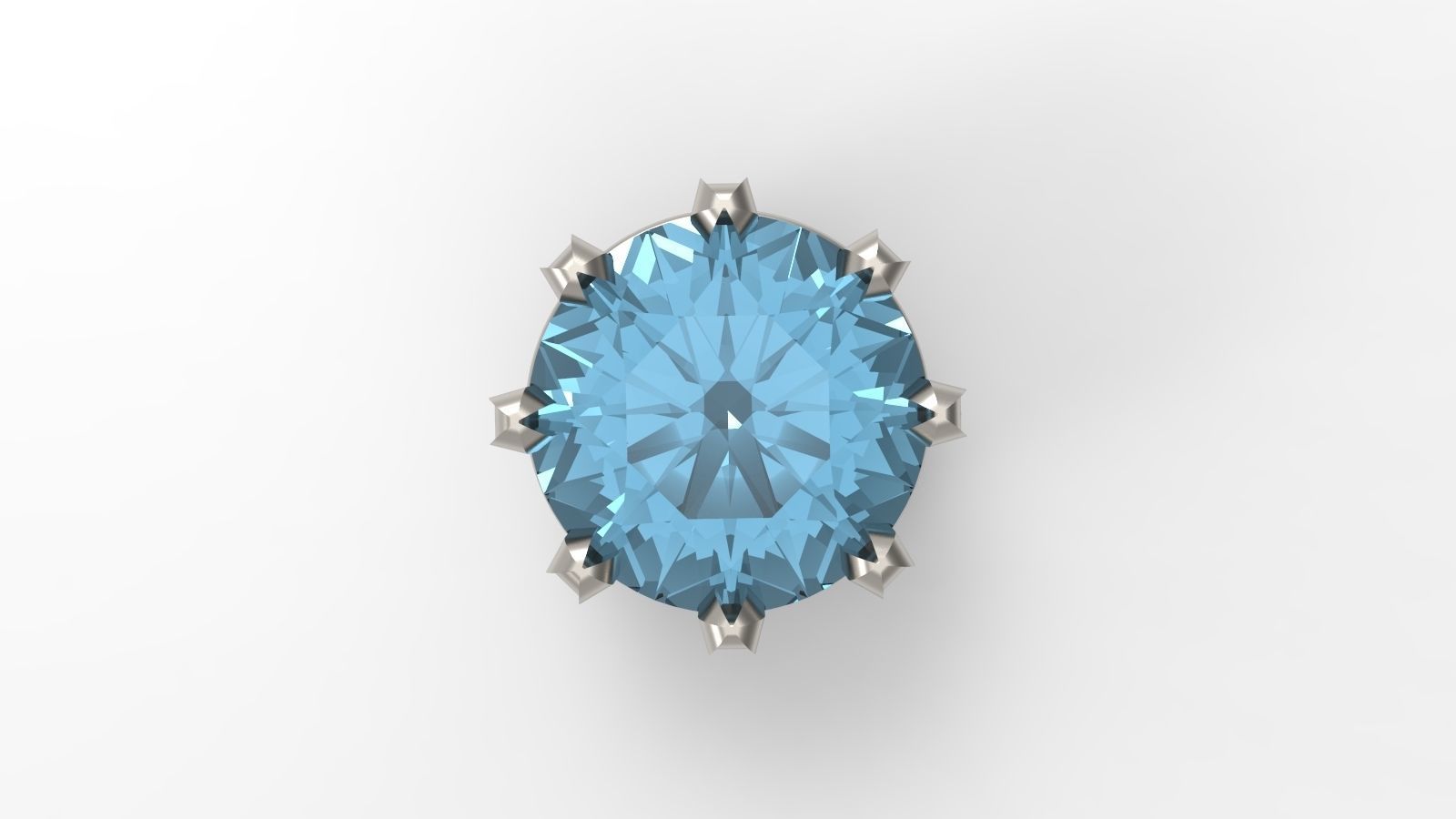 Jewelry Prong Head Set Package 197 3D print model_2