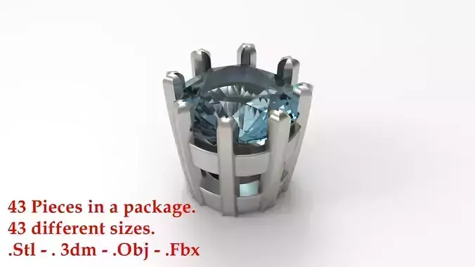 Jewelry Prong Head Set Package 197