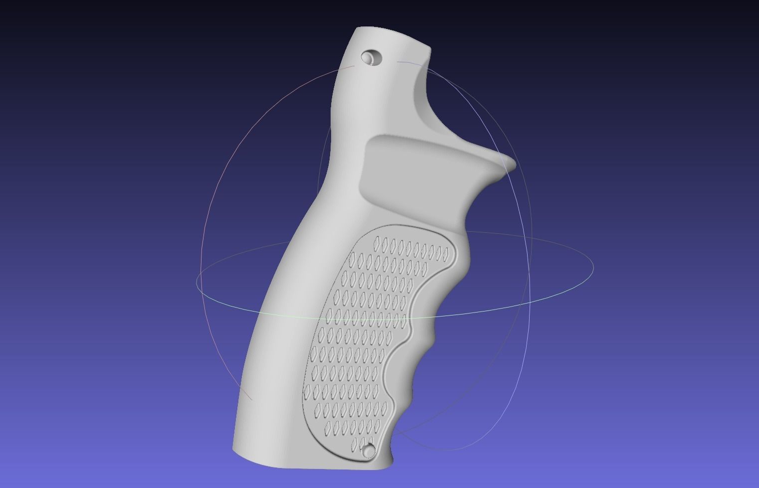 Blade Runner Deckard Blaster Basic Model 3D model_146