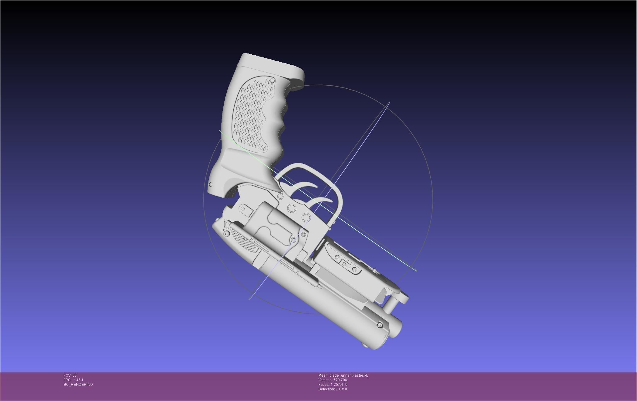 Blade Runner Deckard Blaster Basic Model 3D model_21