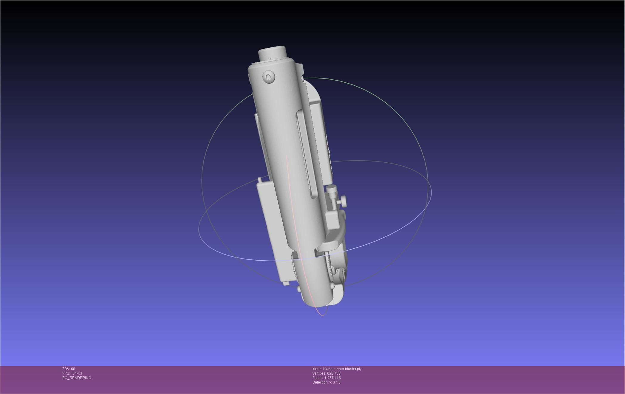 Blade Runner Deckard Blaster Basic Model 3D model_66