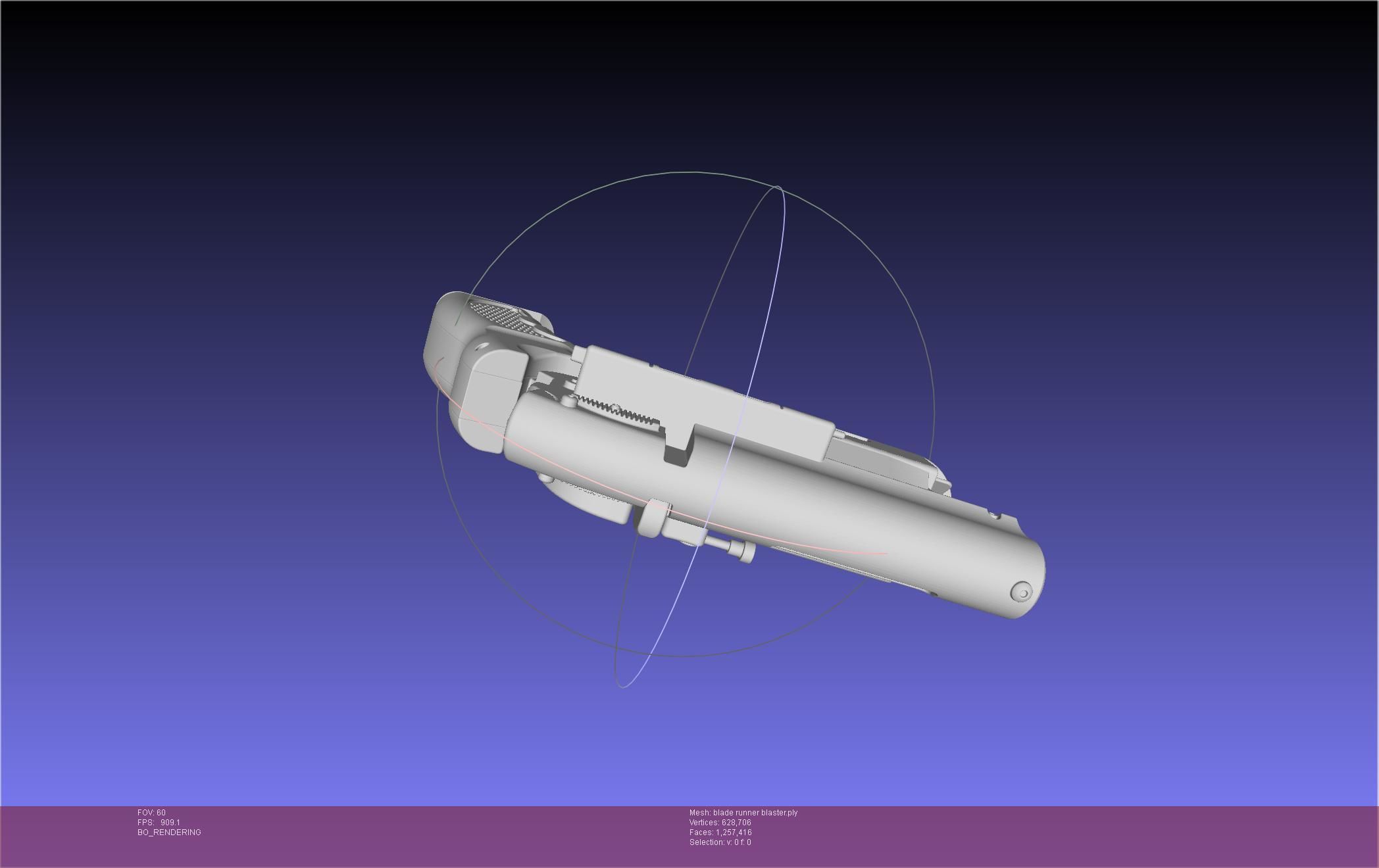 Blade Runner Deckard Blaster Basic Model 3D model_24