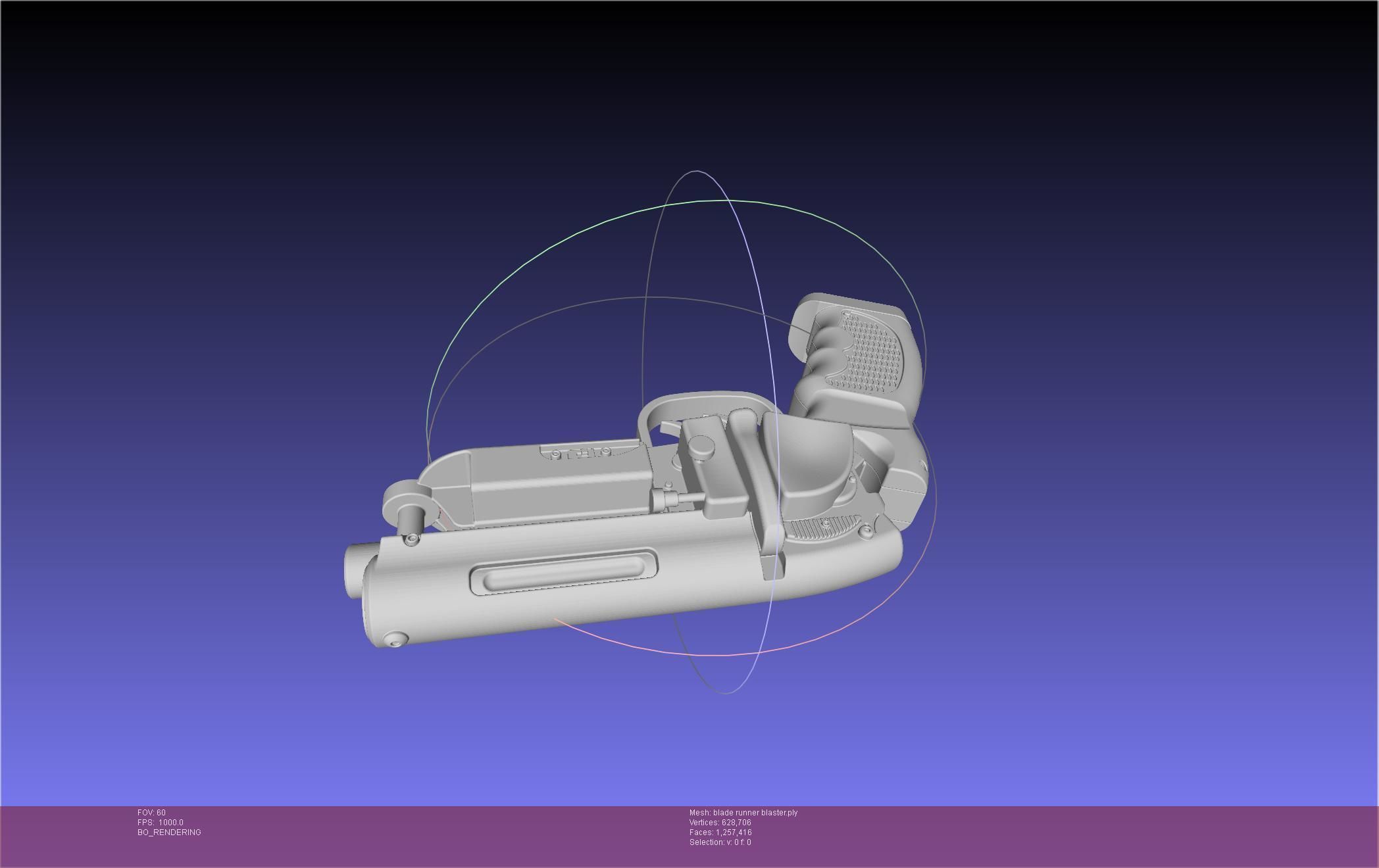 Blade Runner Deckard Blaster Basic Model 3D model_55