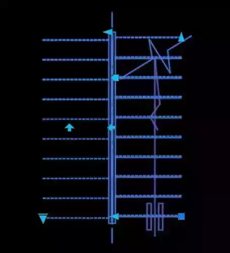 Dynamic Block for a Staircase indication 