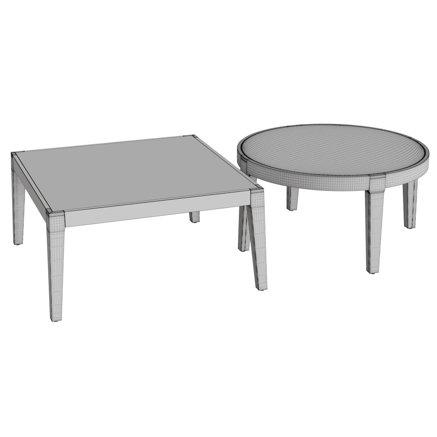 Bond Coffee Table 3D model_4
