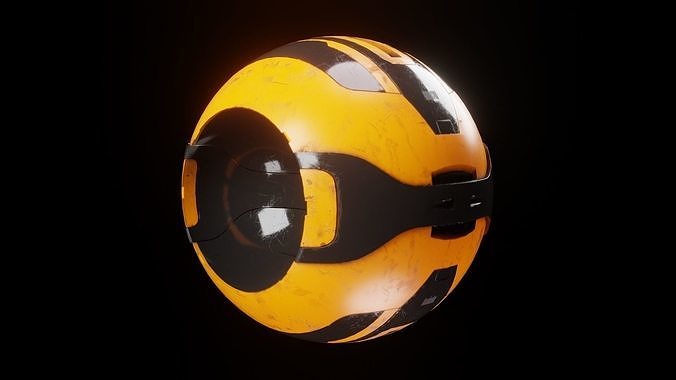 Sci-Fi Sphere Free 3D model