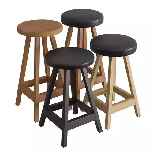 Greitz Bar Stool 3D model