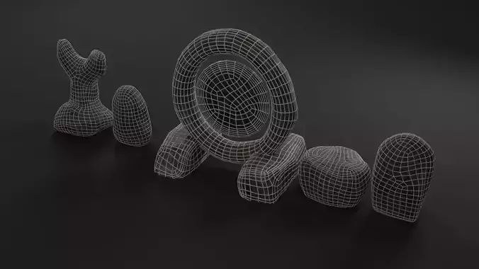 Magic Rune Free low-poly 3D model