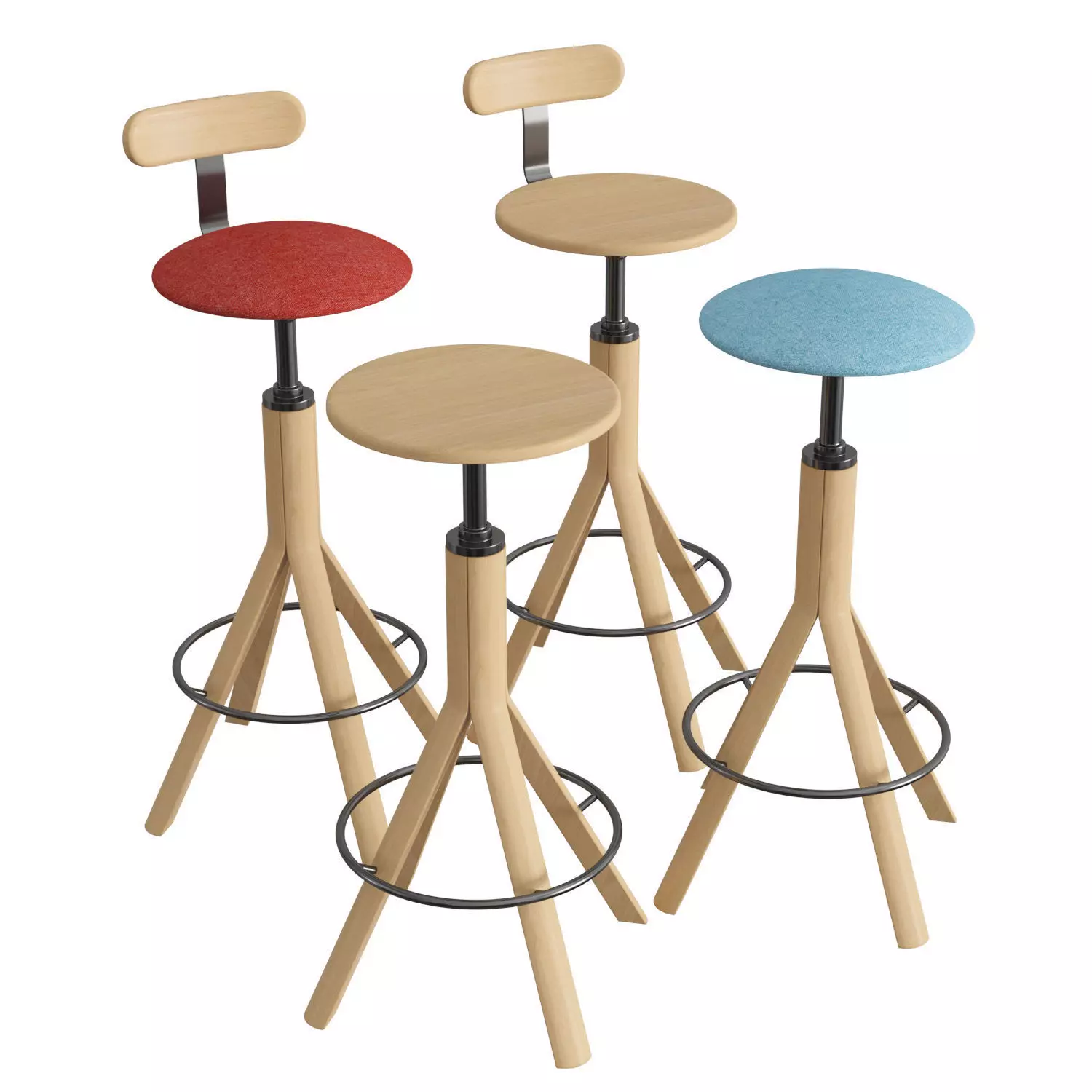 Pop Stool 3D model_0