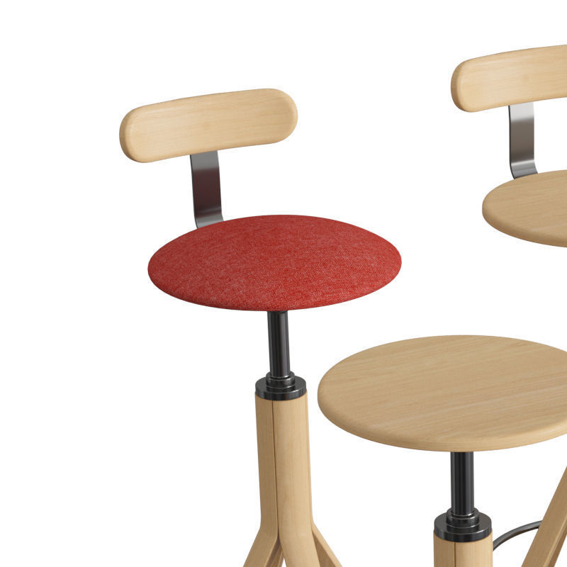 Pop Stool 3D model_1