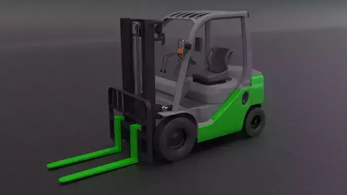 Forklift Generic Green