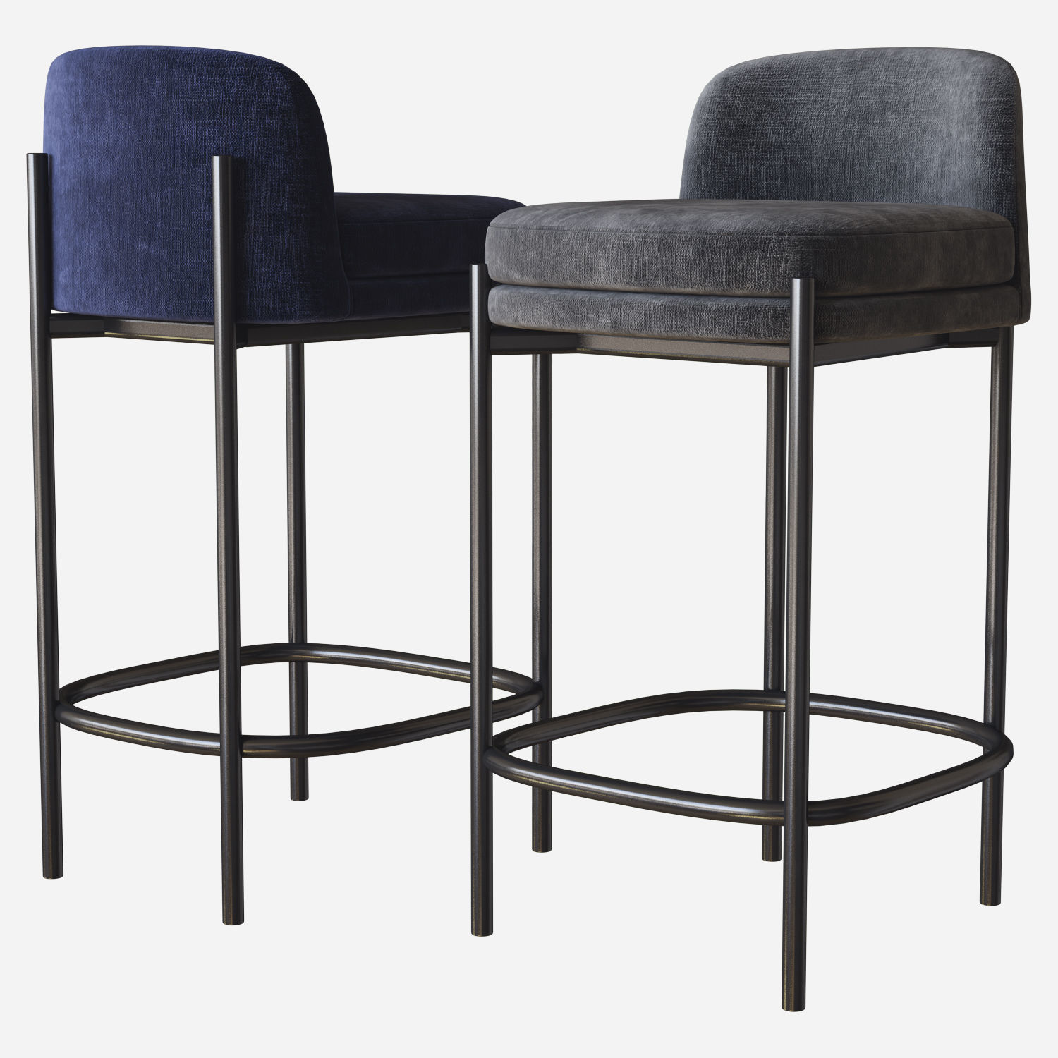 Abdulrhaman bar stool allmodern 3D model_1