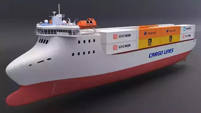 Cargo Ship Container